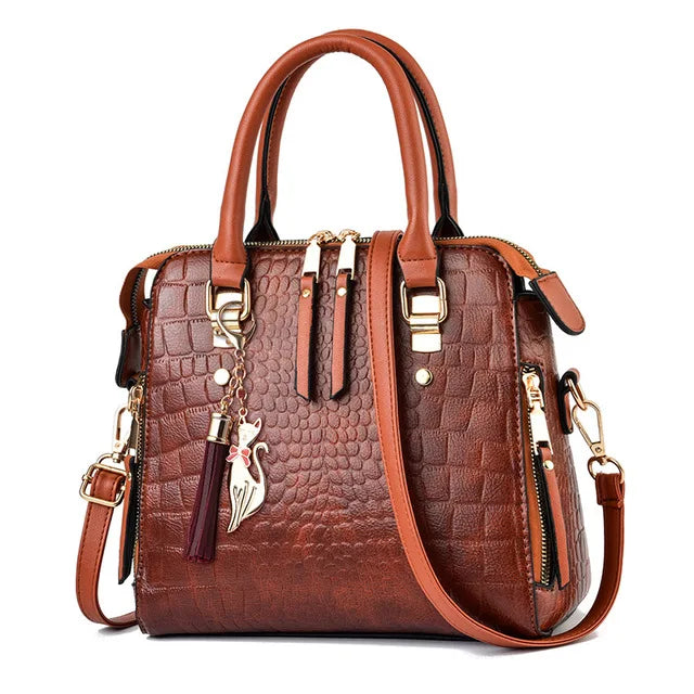 Luxora™ – Royal Ember Handbag