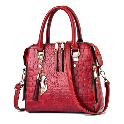 Luxora™ – Royal Ember Handbag